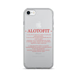 Alotofit Definition IPhone Red Logo 7/7 Plus Case