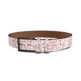 Alotofit Graffiti Premium Leather Belt * Flawless Collection *