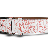 Alotofit Graffiti Premium Leather Belt * Flawless Collection *
