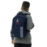 Alotofit Royal A White/Red Embroidered Logo Adidas backpack