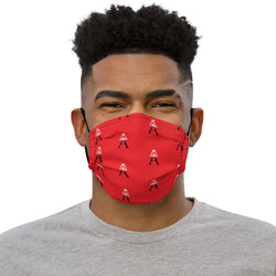 Alotofit Royal A Red/Black/White Premium face mask