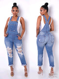 Workaholic Jumpsuit - Medium Wash