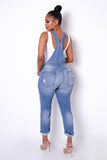 Workaholic Jumpsuit - Medium Wash