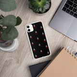 Alotofit Royal A Logo Blk/Red/White iPhone Case