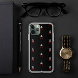 Alotofit Royal A Logo Blk/Red/White iPhone Case