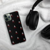 Alotofit Royal A Logo Blk/Red/White iPhone Case