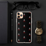 Alotofit Royal A Logo Blk/Red/White iPhone Case