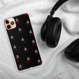 Alotofit Royal A Logo Blk/Red/White iPhone Case