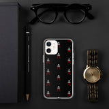 Alotofit Royal A Logo Blk/Red/White iPhone Case