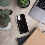 Alotofit Royal A Logo Blk/Red/White iPhone Case