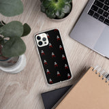 Alotofit Royal A Logo Blk/Red/White iPhone Case