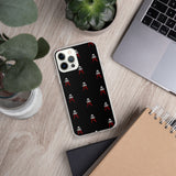 Alotofit Royal A Logo Blk/Red/White iPhone Case