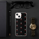 Alotofit Royal A Logo Blk/Red/White iPhone Case