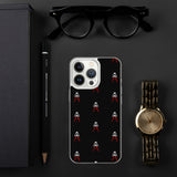 Alotofit Royal A Logo Blk/Red/White iPhone Case