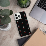 Alotofit Royal A Logo Blk/Red/White iPhone Case