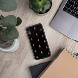 Alotofit Royal A Logo Blk/Red/White iPhone Case