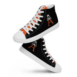 Alotofit Royal A Blk/Wht/Orange Men’s high top canvas shoes