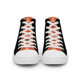 Alotofit Royal A Blk/Wht/Orange Men’s high top canvas shoes