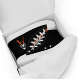Alotofit Royal A Blk/Wht/Orange Men’s high top canvas shoes