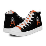 Alotofit Royal A Blk/Wht/Orange Men’s high top canvas shoes
