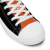 Alotofit Royal A Blk/Wht/Orange Men’s high top canvas shoes