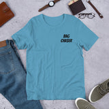 BAG CHA$ER Black Emboidery Short-Sleeve Unisex T-Shirt