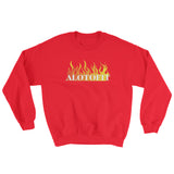 Alotofit Original Fire Logo Sweatshirt