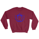 Alotofit Luxury Blue Logo Sweatshirt