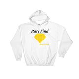 Alotofit Rare Find Gold Black Hooded Sweatshirt w/ outside label