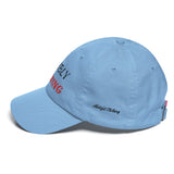 Alotofit Humbly Winning Blk/Red Cotton Dad Cap w/ side branding