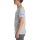 Alotofit Money, Power, Respect Blk/Blue Short-Sleeve Unisex T-Shirt