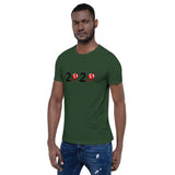 Alotofit Original Logo 2020 Red/Wht/Blk Short-Sleeve Unisex T-Shirt