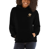 Alotofit Embroidered Gold/Wht/Blk Logo Hooded Sweatshirt