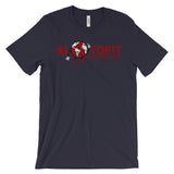 Alotofit Globeman Red & White Logo Unisex Short Sleeve T-shirt