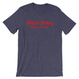 Alotofit Clothing Red Logo Unisex short sleeve t-shirt