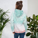 Alotofit Custom Print & Tailored Glitter Diamond Pink Text Unisex Hoodie