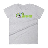 Alotofit Muscle Up Original Logo Women's Short Sleeve T-shirt