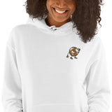 Alotofit Embroidered Gold/Wht/Blk Logo Hooded Sweatshirt