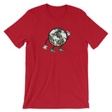 Alotofit Globeman Camo/White Logo Unisex short sleeve t-shirt