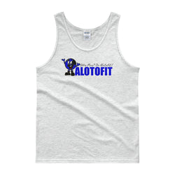 Alotofit We Working Blue/Black Logo Mens Tank Top