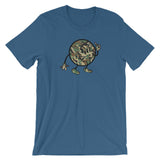 Alotofit Globeman All Camo Logo Unisex short sleeve t-shirt