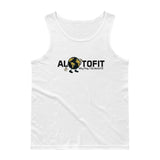 Alotofit Globeman Black & Gold Logo Tank Top