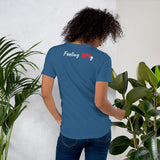Alotofit HOOD TENDER Bartending Short-Sleeve Unisex T-Shirt w/ sleeve and back print