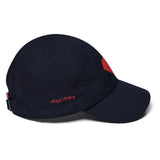 Alotofit Rare Find Diamond Logo Red Cotton Dad Cap