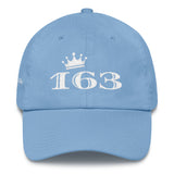 Alotofit 163 White Dad Cotton Cap w/ side branding