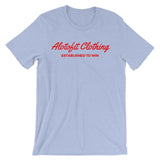 Alotofit Clothing Red Logo Unisex short sleeve t-shirt
