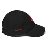 Alotofit Rare Find Diamond Logo Red Cotton Dad Cap