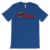 Alotofit Muscle Up Red/Black/White Logo Unisex Short Sleeve T-shirt
