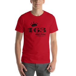 Alotofit 163 Royal Black Short-Sleeve Unisex T-Shirt