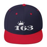 Alotofit 163 White Snapback Hat